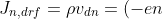 J_{n,drf}=\rho v_{dn}=(-en)v_{dn}